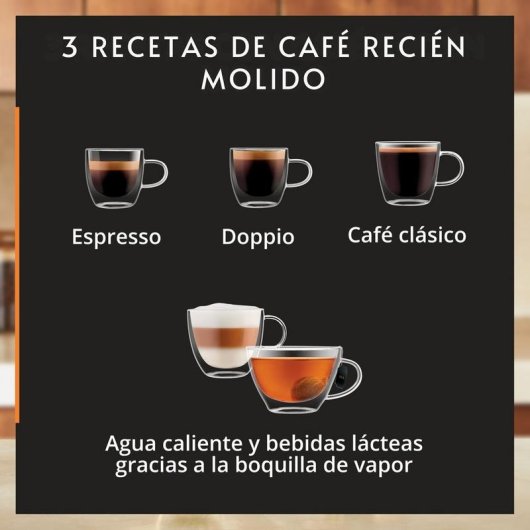 Cafetera superautomática Krups My Coffee EA2004 1,5 L 15 bares con molinillo integrado