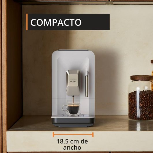 Cafetera superautomática Krups My Coffee EA2004 1,5 L 15 bares con molinillo integrado