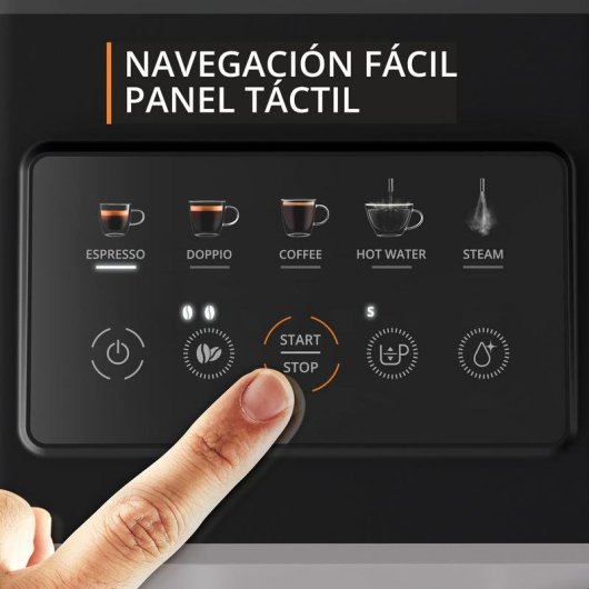 Cafetera superautomática Krups My Coffee EA2004 1,5 L 15 bares con molinillo integrado