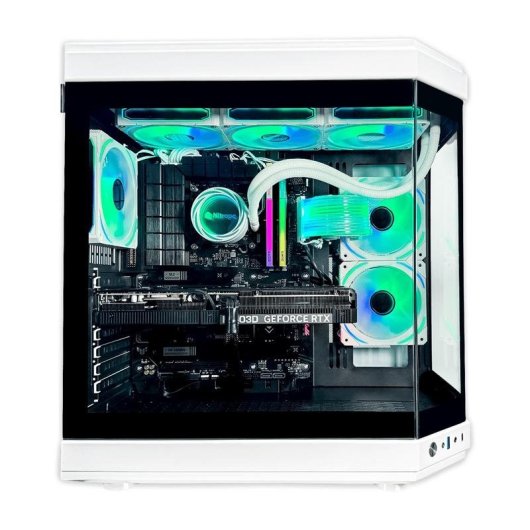 PC de bureau Nitropc Boost Intel Core Ultra 7 270K Plus 32GB 2TB SSD RTX 5080 Windows 11 Pro Blanc