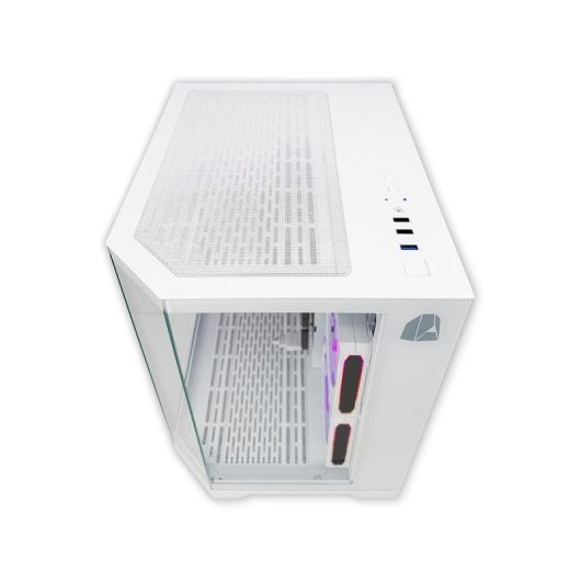Desktop Nitropc Avançado AMD Ryzen 7 5800X 16GB 1TB M.2 RX 9060 XT Windows 11 Branco