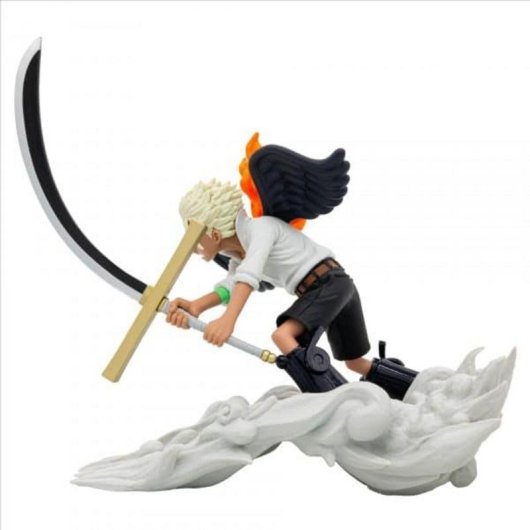 Figura Banpresto S-Hawk One Piece Senkozekkei 15 cm Multicolor
