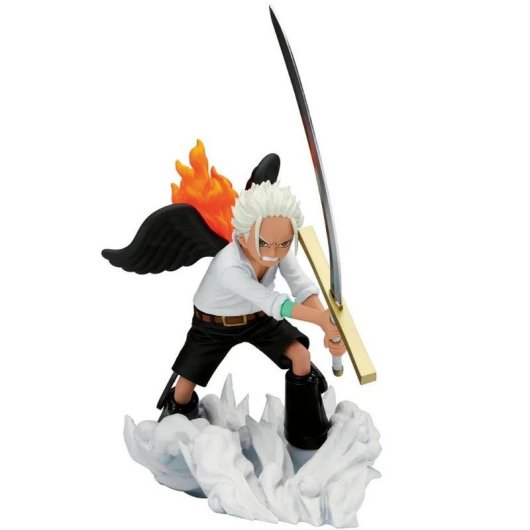 Figura Banpresto S-Hawk One Piece Senkozekkei 15 cm Multicolor