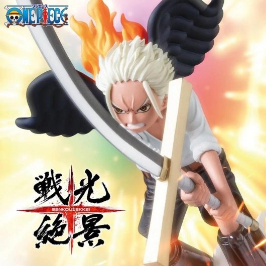 Figura Banpresto S-Hawk One Piece Senkozekkei 15 cm Multicolor