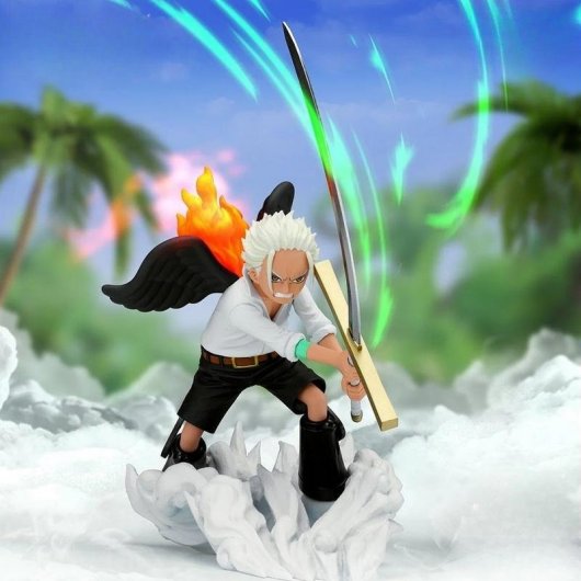 Figura Banpresto S-Hawk One Piece Senkozekkei 15 cm Multicolor