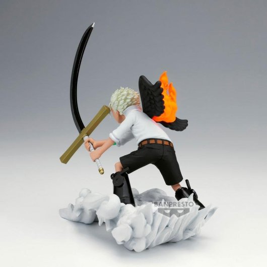 Figura Banpresto S-Hawk One Piece Senkozekkei 15 cm Multicolor