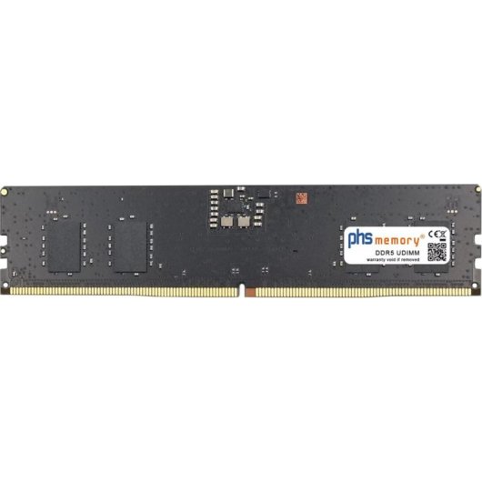 Memoria RAM PHS-memory SP609131 8GB 1x8GB DDR5 4800MHz unbuffered