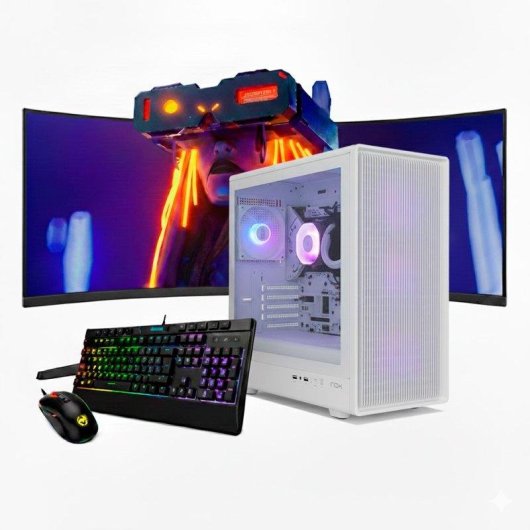 Desktop NeoPC Iota AMD Ryzen 9 5950X 32GB 2TB NVMe RX 9060 XT Windows 11 Pro 34" QHD