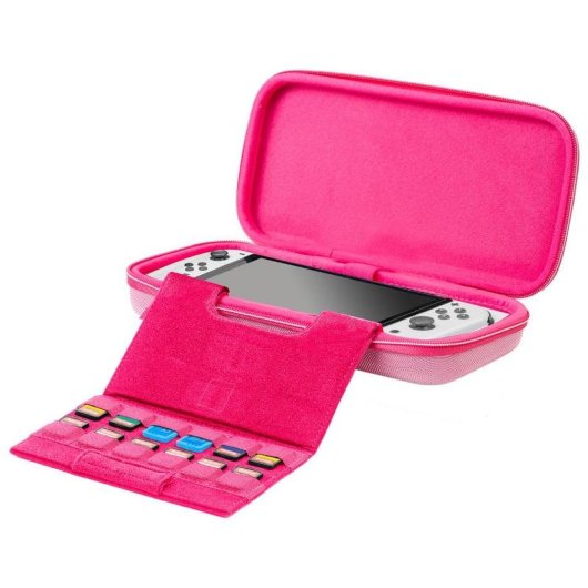 Étui Nintendo Switch 2 Ardistel Deluxe Travel Peach Licence Officielle