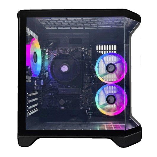 Desktop-PC Nitropc Avanzado AMD Ryzen 3 3200G 8GB 480GB SSD Radeon RX Vega 7 Windows 11 Pro Schwarz