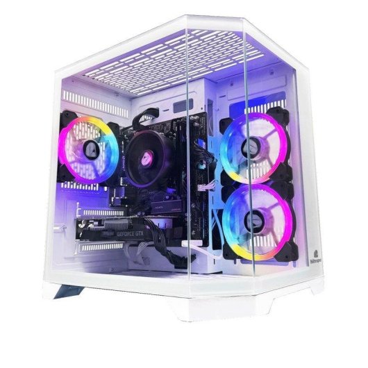 Desktop Nitropc Avançado Intel Core i5-12400F 16GB 1TB SSD RTX 3050 Windows 11 Branco