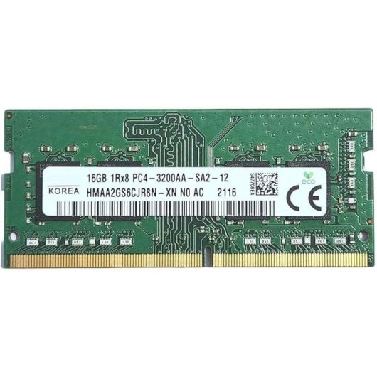 SK Hynix HMAA2GS6CJR8N-XN 16GB DDR4 3200MHz SO-DIMM