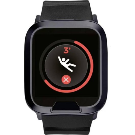 MiniFinder MF-GSEMFW Bluetooth GPS 4G 47mm Schwarz Einheitsarmband Wasserdicht