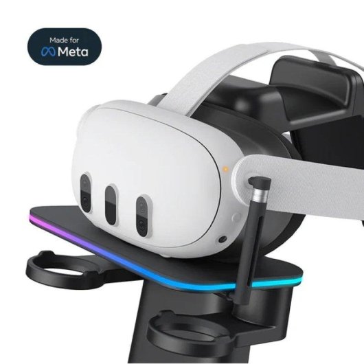 Support de charge vertical RGB KIWI Design pour Meta Quest 3/3s