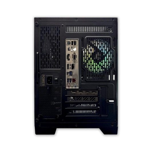 PC Sobremesa Nitropc Avanzado AMD Ryzen 5 5500 16GB 1TB SSD RTX 3050 Windows 11 Negro