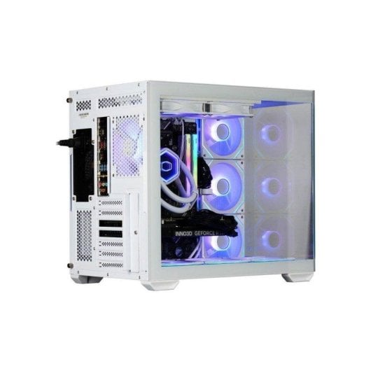 Desktop PC Cooler Master AMD Ryzen 8700F 32GB 1TB SSD RTX 5060 Ti Branco
