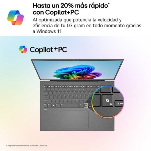Laptop LG gram pro 16Z90TS 16" Intel Core Ultra 9 32GB 1TB SSD Intel Arc Windows 11