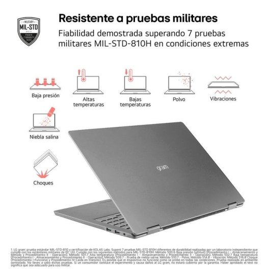 Laptop LG gram pro 16Z90TS 16" Intel Core Ultra 9 32GB 1TB SSD Intel Arc Windows 11