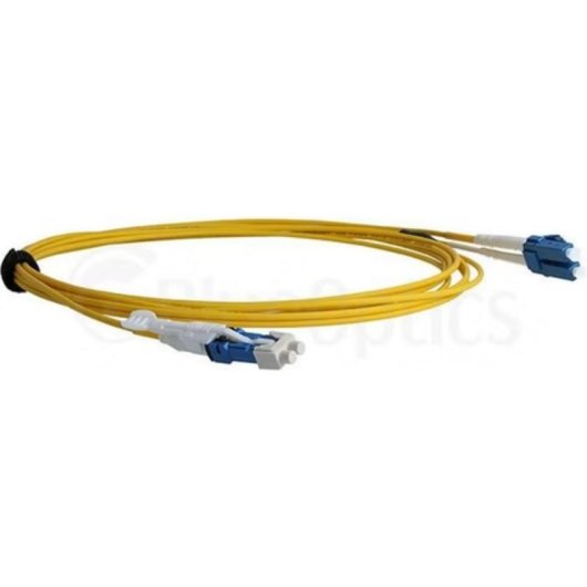 Câble Réseau Fibre Optique BlueOptics OS2 Simple Mode 4 m Bleu