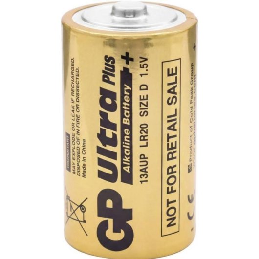 GP Batteries D Mono Alkalibatterie 1.5V 120 Stück Set