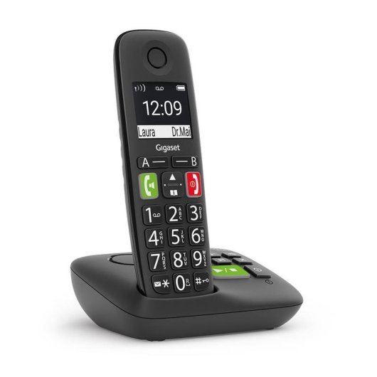 Gigaset E290 kabelloses Telefon mit Freisprecheinrichtung und großen Tasten