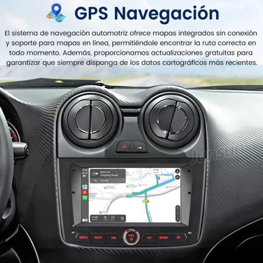 Autoradio Junsun 7" Carplay Android Auto GPS Bluetooth WiFi DAB+ Alfa Romeo Mito