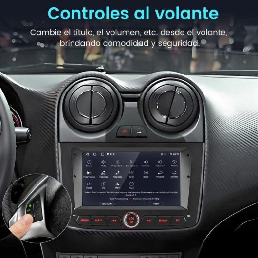 Autoradio Junsun 7" Carplay Android Auto GPS Bluetooth WiFi DAB+ Alfa Romeo Mito