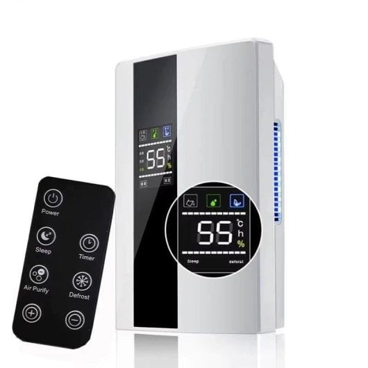 Deshumidificador Autrucker 2 en 1 HEPA H13 25 dB con mando