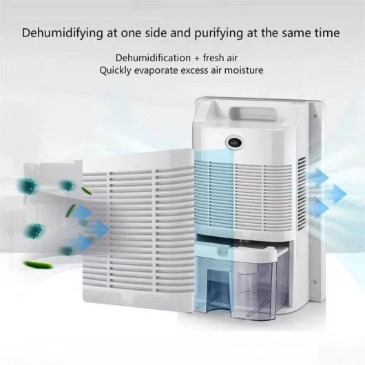 Deshumidificador Autrucker 2 en 1 HEPA H13 25 dB con mando