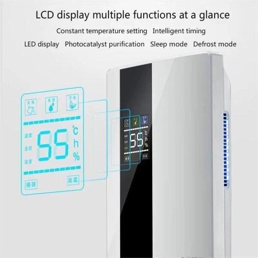 Deshumidificador Autrucker 2 en 1 HEPA H13 25 dB con mando