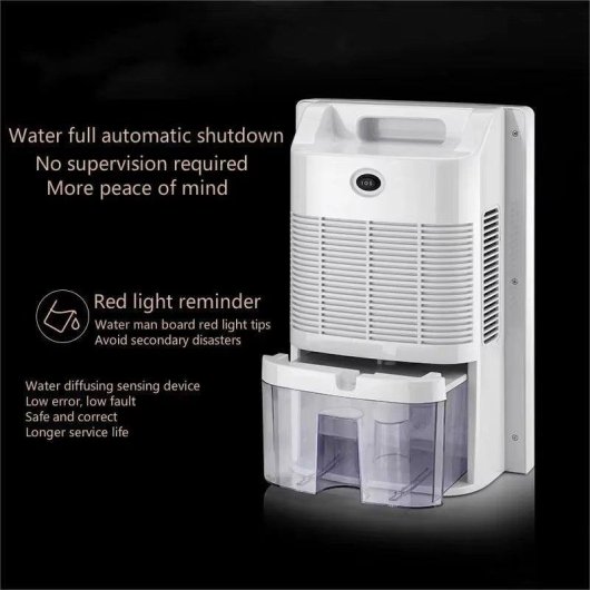 Deshumidificador Autrucker 2 en 1 HEPA H13 25 dB con mando