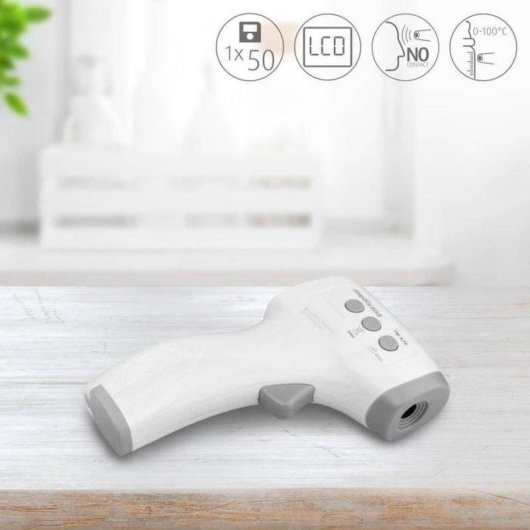 Berührungsloses Infrarot-Thermometer Medisana TM A79 LCD Speicher 50 Messungen