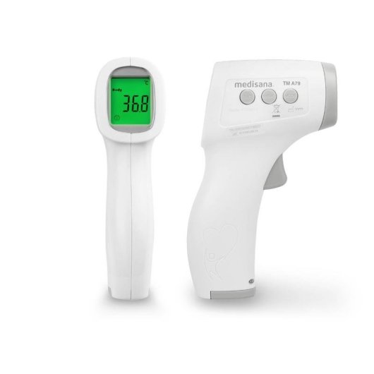 Berührungsloses Infrarot-Thermometer Medisana TM A79 LCD Speicher 50 Messungen
