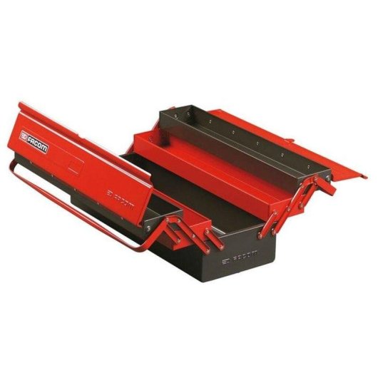 Caisse à outils Facom Bt.13gpb 5 compartiments 30 kg rouge