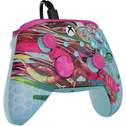Manette Turtle Beach Rematch Advanced Android Dreams pour Xbox et PC, filaire, Hall Effect, rétroéclairage