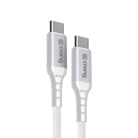 USB-C-Kabel CRONG 0,25 m USB 3.2 Gen 2 10 Gbit/s 60W PD