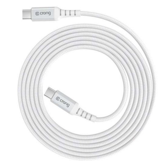 USB-C-Kabel CRONG 0,25 m USB 3.2 Gen 2 10 Gbit/s 60W PD