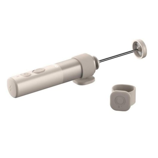 Espumador à lait portable OutIn LattoGo USB-C Argent