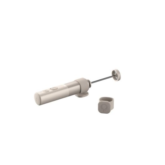 Espumador à lait portable OutIn LattoGo USB-C Argent