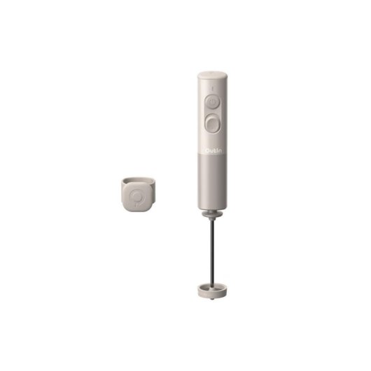 Espumador à lait portable OutIn LattoGo USB-C Argent