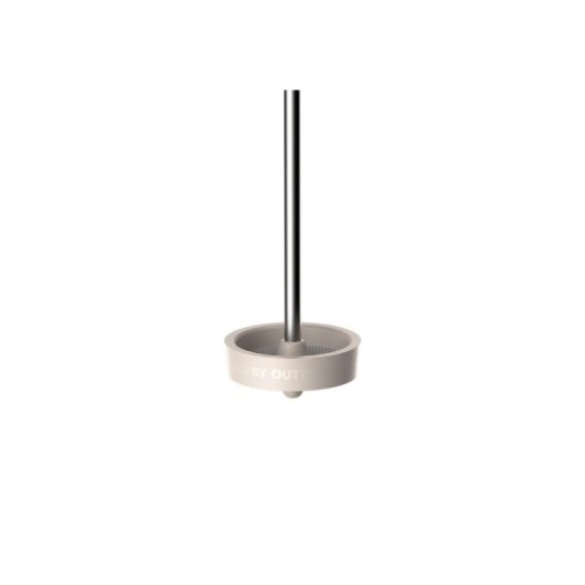 Espumador à lait portable OutIn LattoGo USB-C Argent