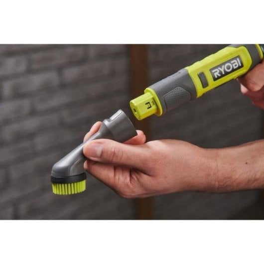 Ryobi RDS4-0 Spazzola Dettagliatrice Elettrica IPX7 4V con 4 Accessori