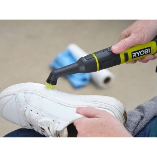 Ryobi RDS4-0 Spazzola Dettagliatrice Elettrica IPX7 4V con 4 Accessori
