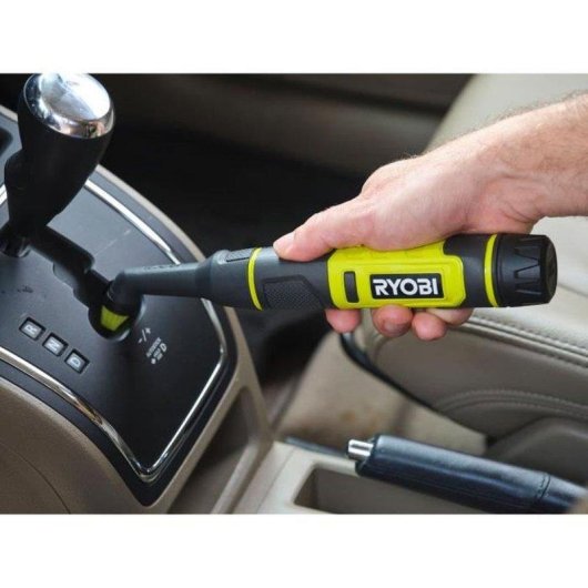 Ryobi RDS4-0 Spazzola Dettagliatrice Elettrica IPX7 4V con 4 Accessori