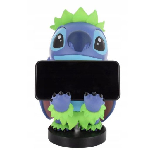 Soporte Exquisite Gaming Cable Guys Hula Stitch Figura Licenciada Lilo & Stitch con Carga USB