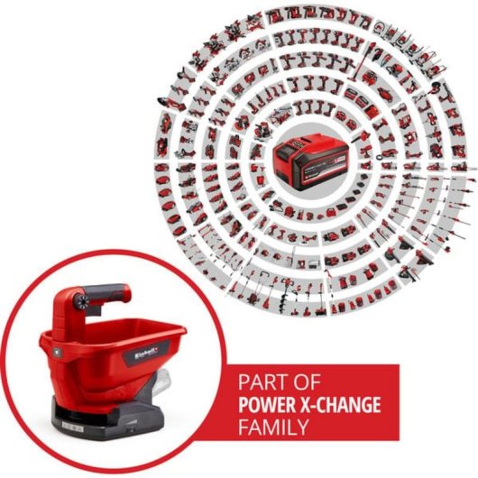 Distributore di ghiaia Einhell GE-US 18 3,3L senza fili 18V