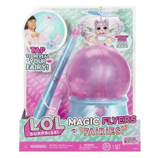 Boneca Fada Voadora L.O.L. Surprise! Magic Flyers Snowflake Asas Brilhantes