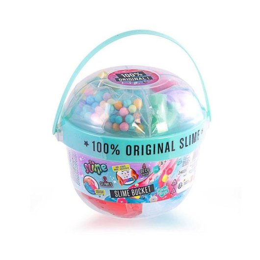 Slime-Set Canal Toys So Slime Bucket 2 Riesenslimes 4 Dekorationen