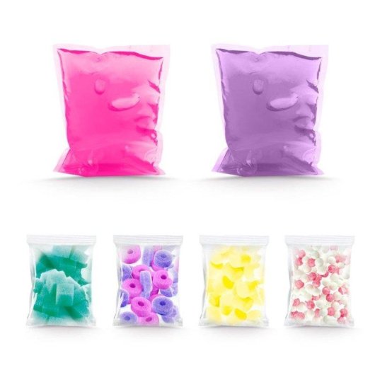Slime-Set Canal Toys So Slime Bucket 2 Riesenslimes 4 Dekorationen