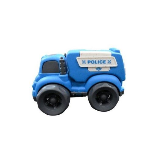 Lexibook 2er-Mini-Fahrzeug-Set Polizeiwagen und Feuerwehrauto